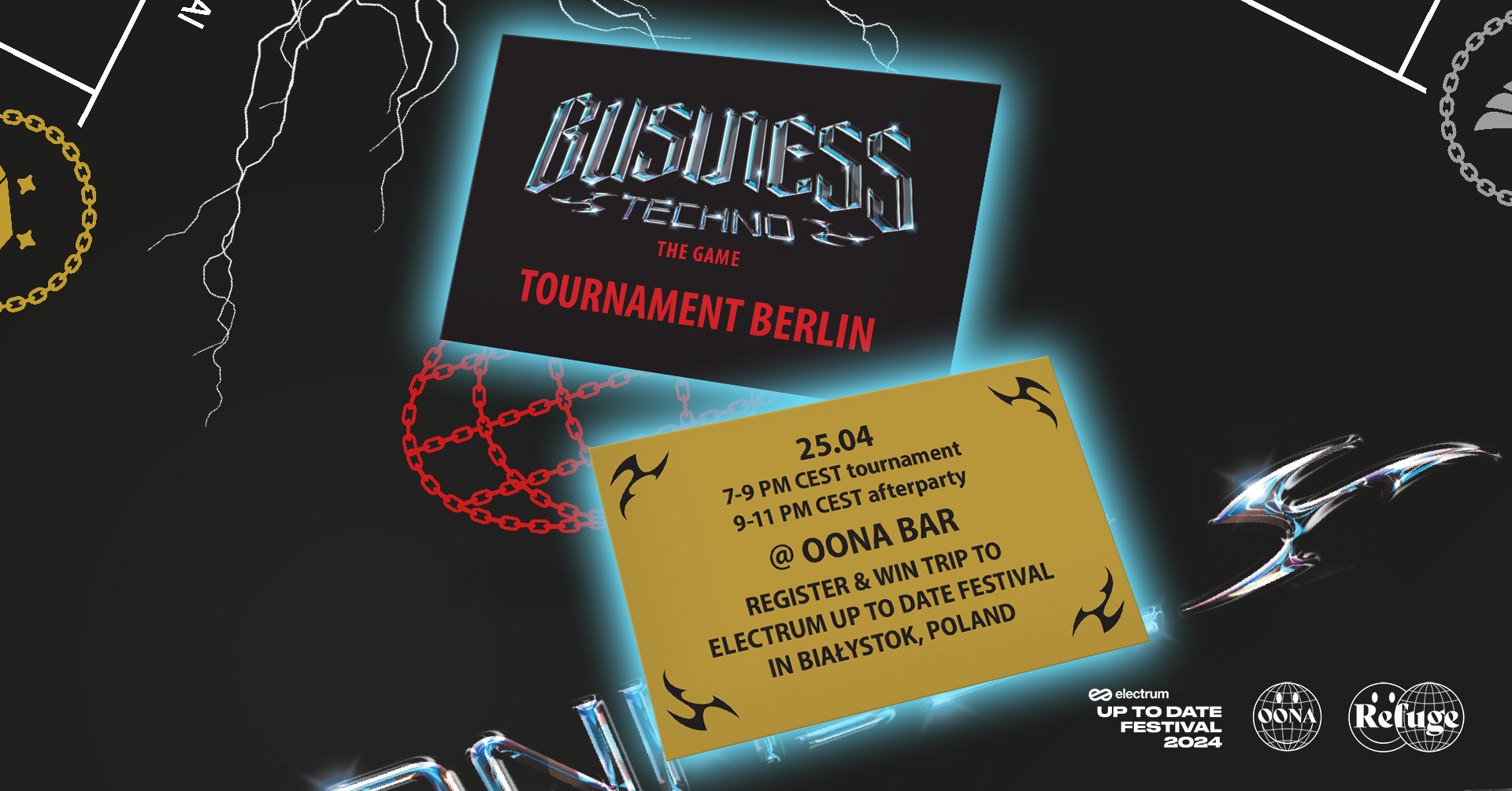 Business Techno: The Game Tournament at Refuge Worldwide / Oona Bar, Berlin