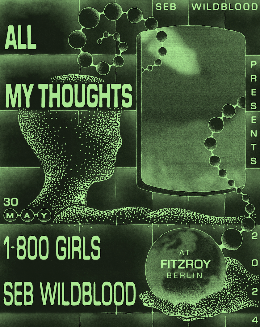 Seb Wildblood & 1-800 GIRLS at Fitzroy, Berlin