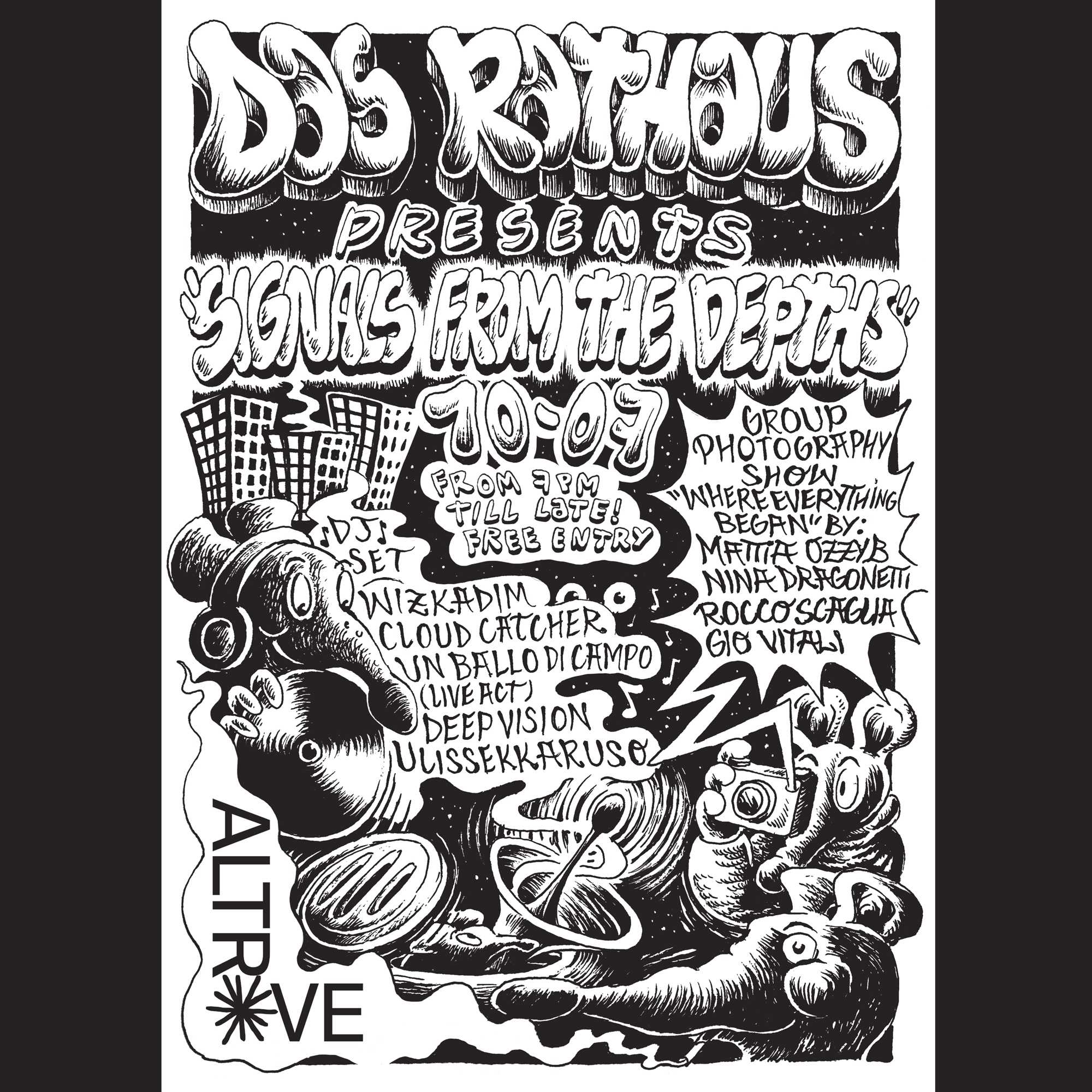 'Signals from the depths' by Das Rathaus