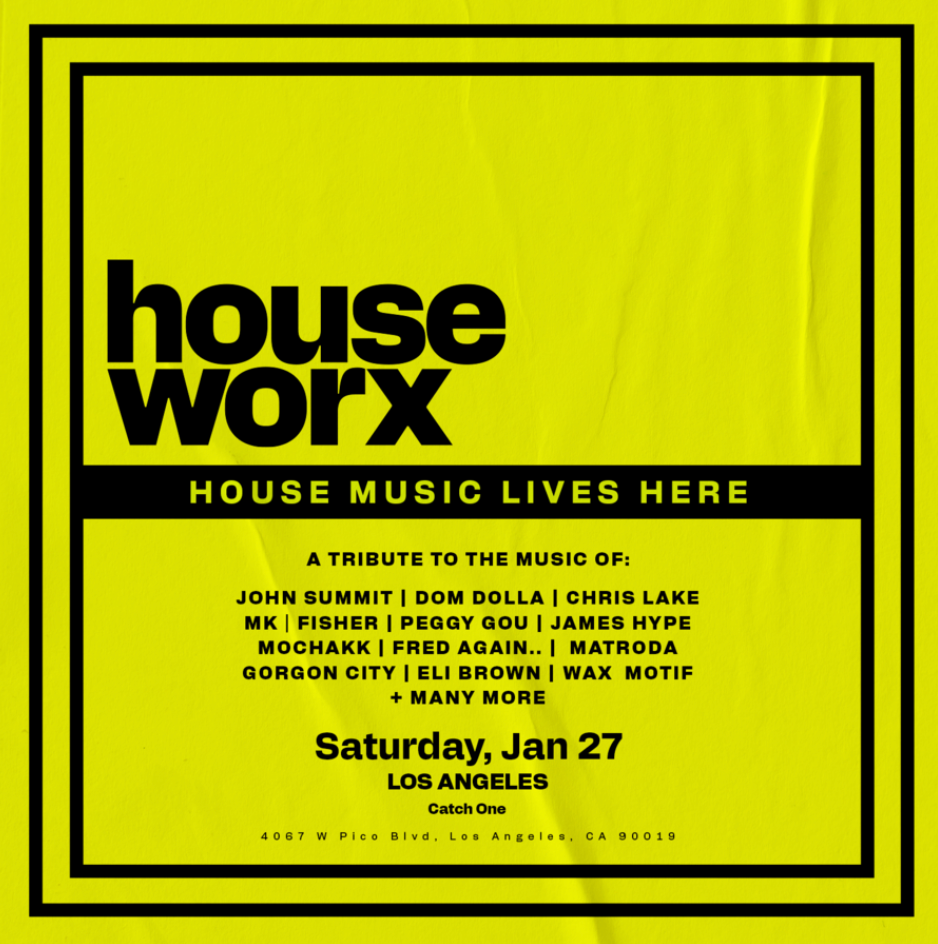 House Worx (High Octane House Music Anthems All Night Long) at