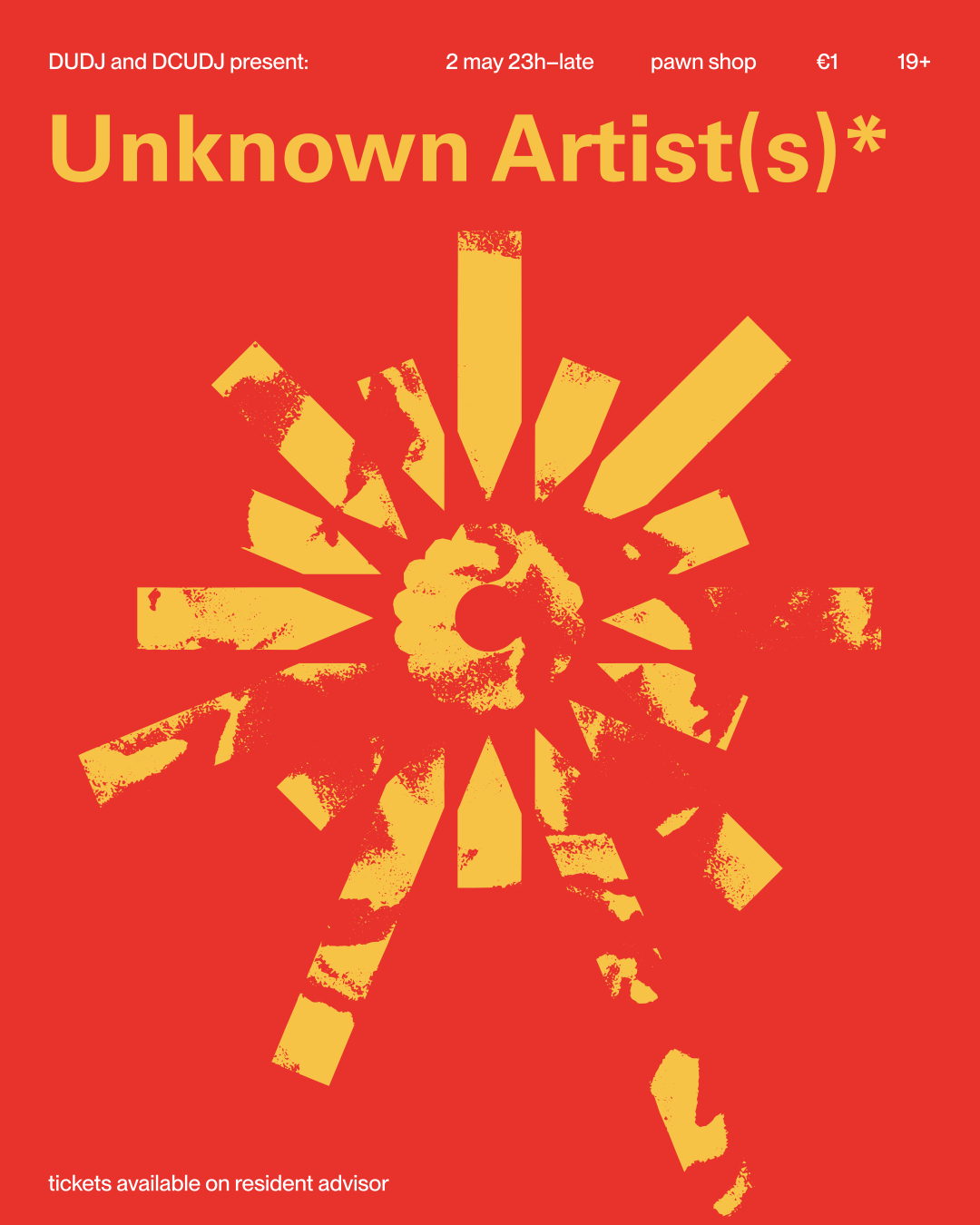 DUDJ x DCUDJ present: Unknown Artists at Pawn Shop, Dublin