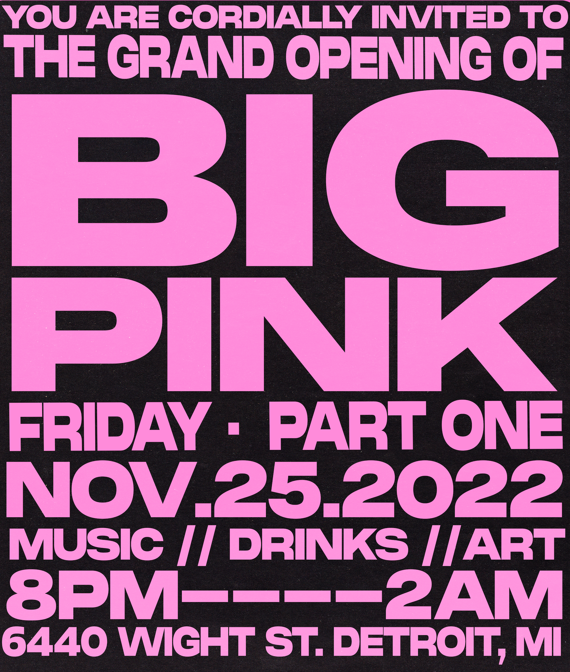 Big Pink Detroit