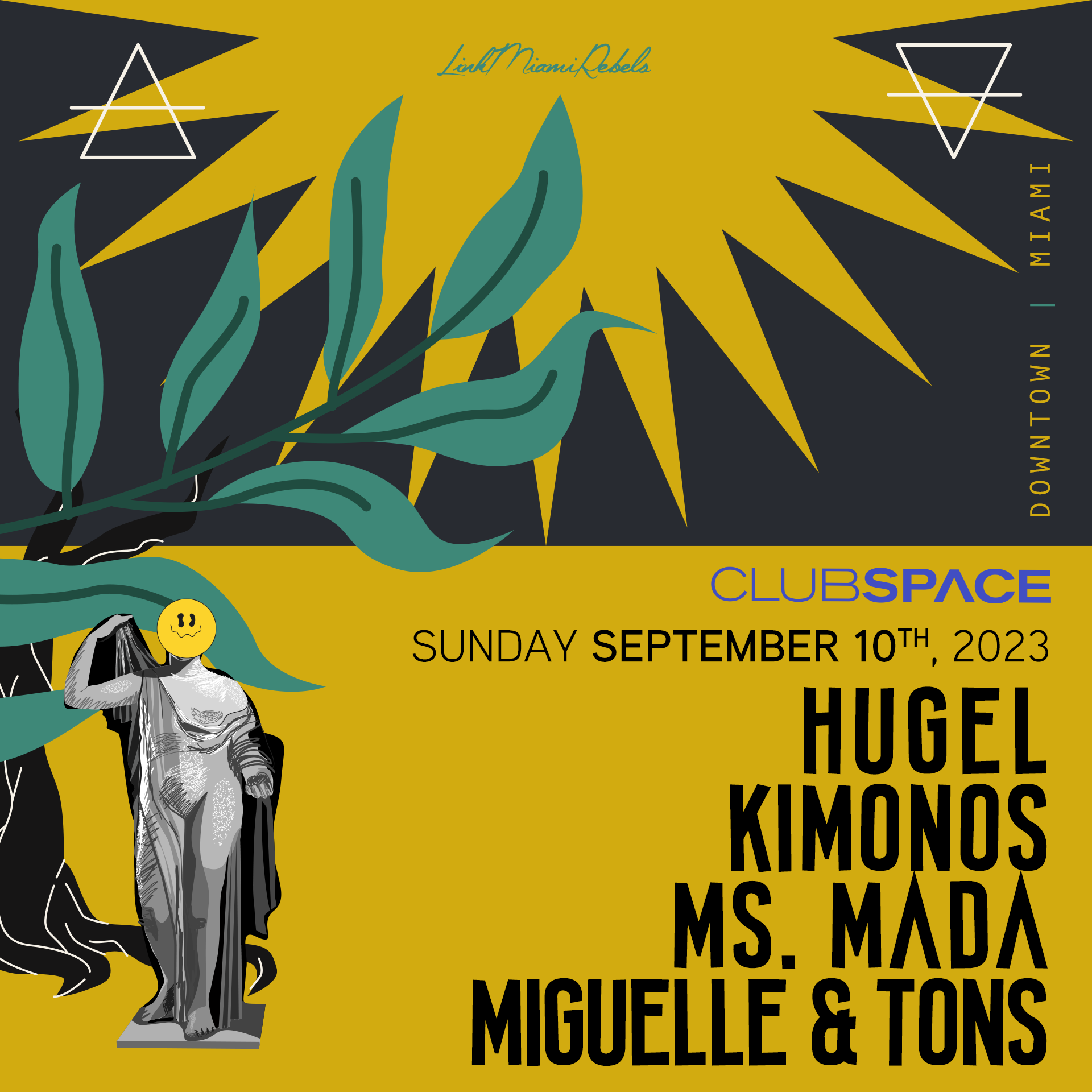 HUGEL / Sunrise Set / @ Club Space Miami - Dj Set presented by