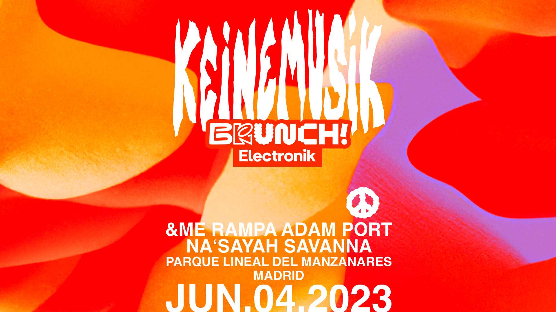 'Brunch Electronik Madrid #7: KEINEMUSIK (&ME, Rampa, Adam Port) y más' flyer image