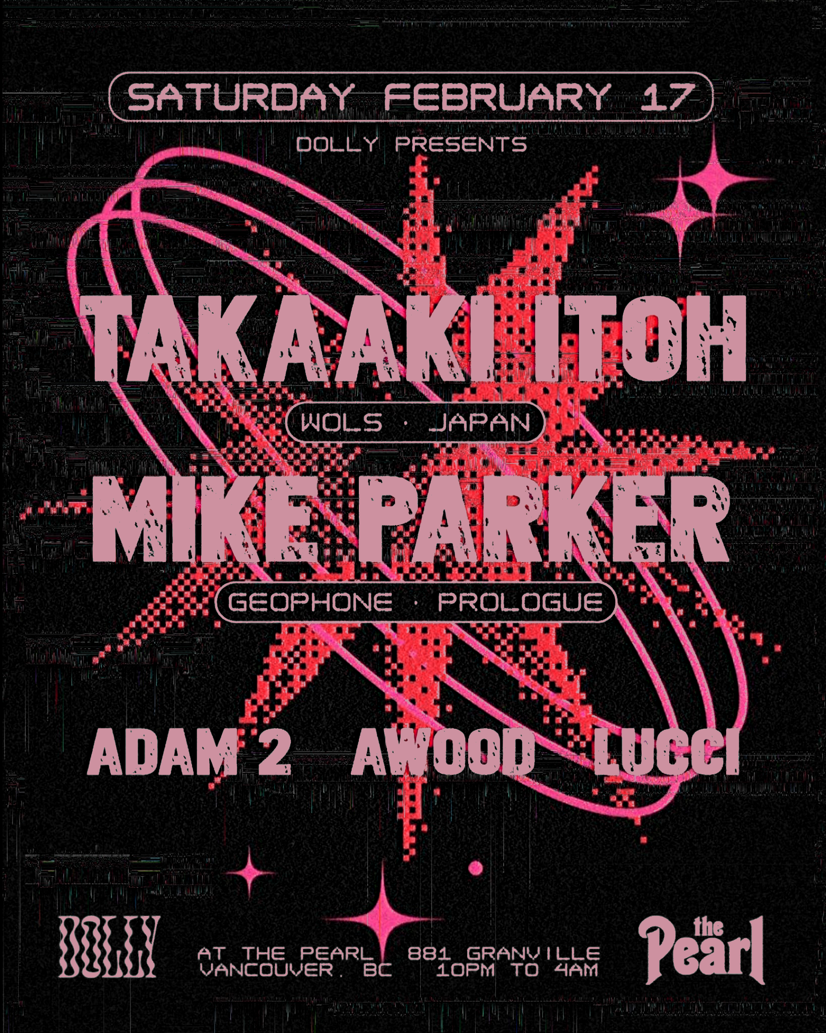 DOLLY presents: Takaaki Itoh (Wols, Japan) + Mike Parker (Geophone,  Prologue) at The Pearl, Vancouver · Tickets