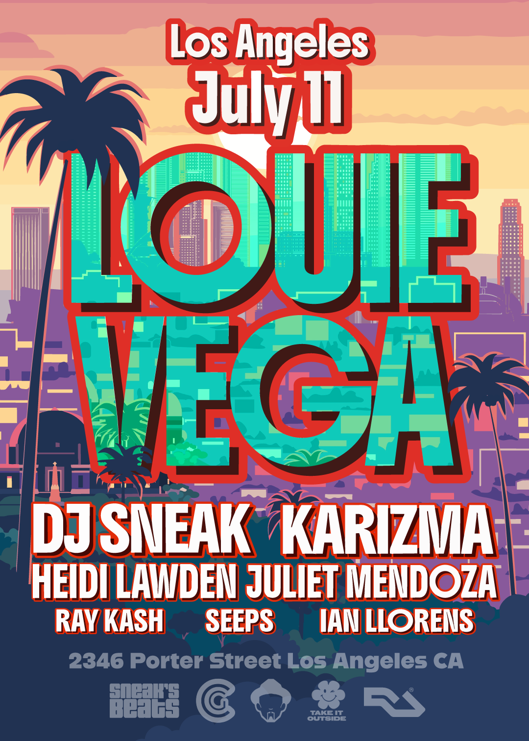 Certified Groovers x SNEAK'S BEATS: Louie Vega, Karizma, DJ Sneak