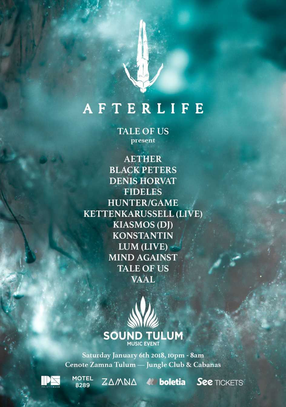 Afterlife Tulum - 6th January 2024, Zamna Tulum, January 6 to January 7