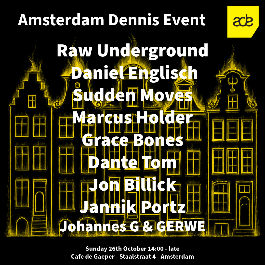 Dante Tom event flyer