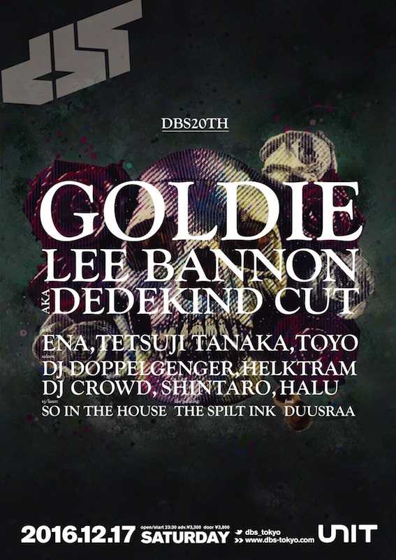 Dbs20th: Goldie X lee Bannon AKA Dedekind Cut at Unit, Tokyo