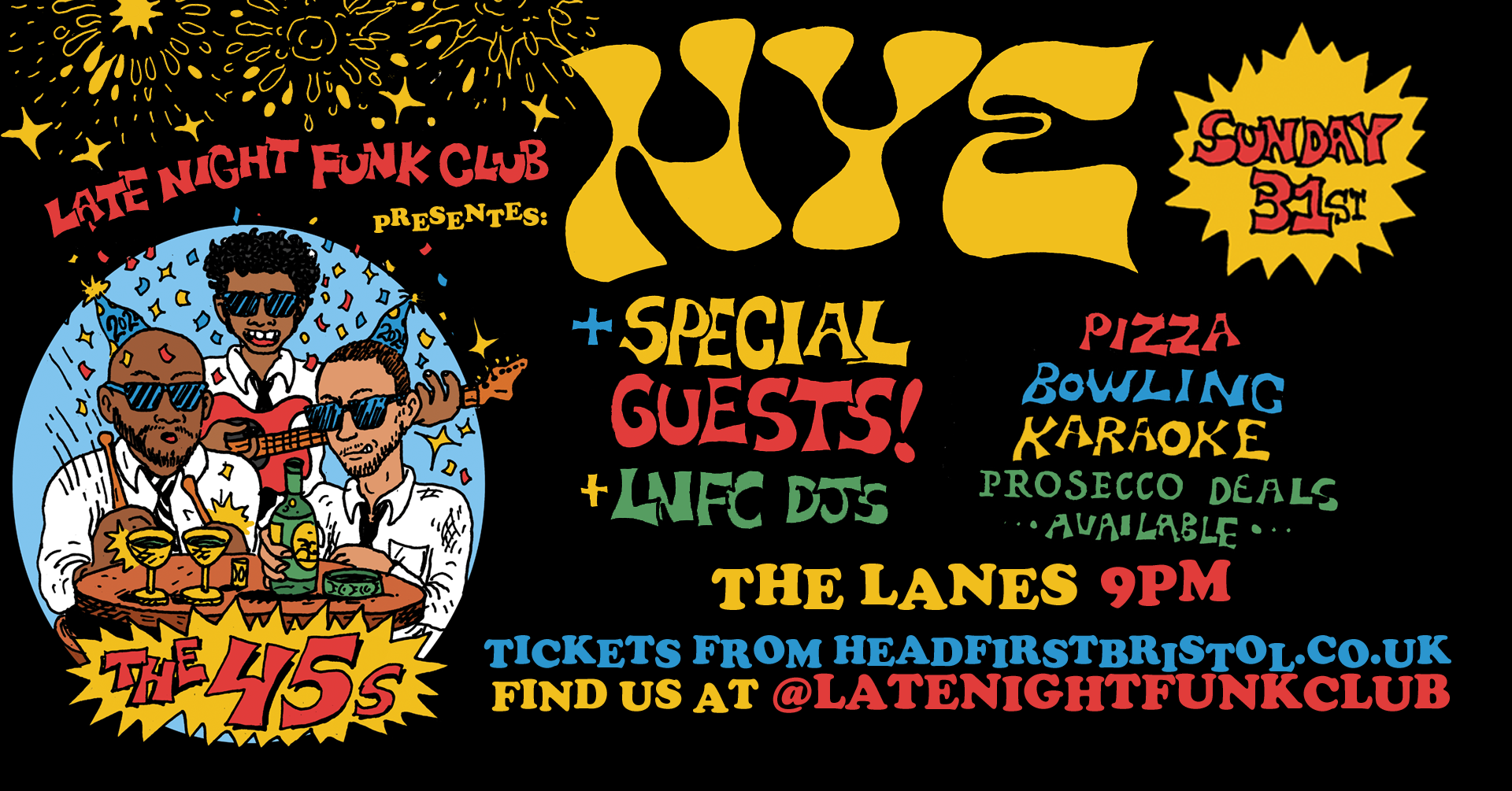 Late Night Funk Club: Friendly Records Funky Christmas Fiesta at The Lanes,  Bristol · Tickets