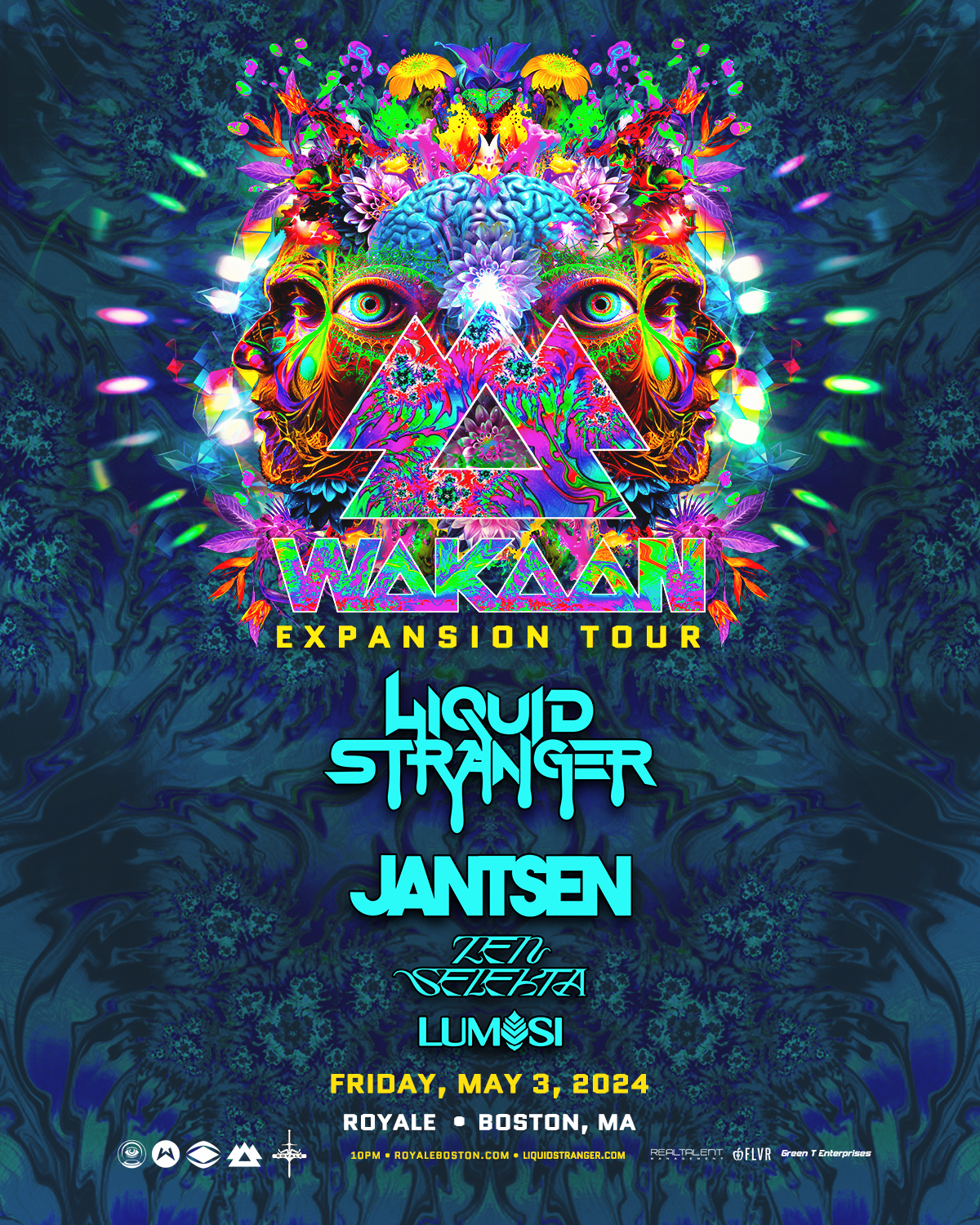 Waakan Expansion Tour with Liquid Stranger: GA SOLD OUT - VIP AVAILABLE en  Royale, Boston