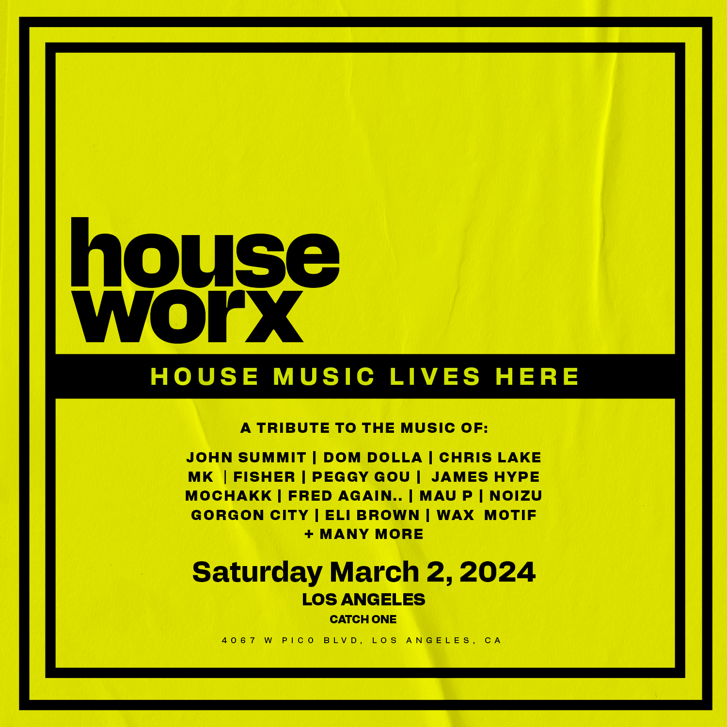 House Worx High Octane House Music Anthems All Night Long bei