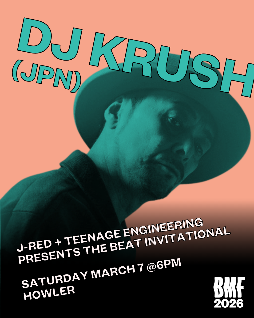 CROSSFADER with DJ Krush (JAPAN) at Howler, Melbourne · Tickets