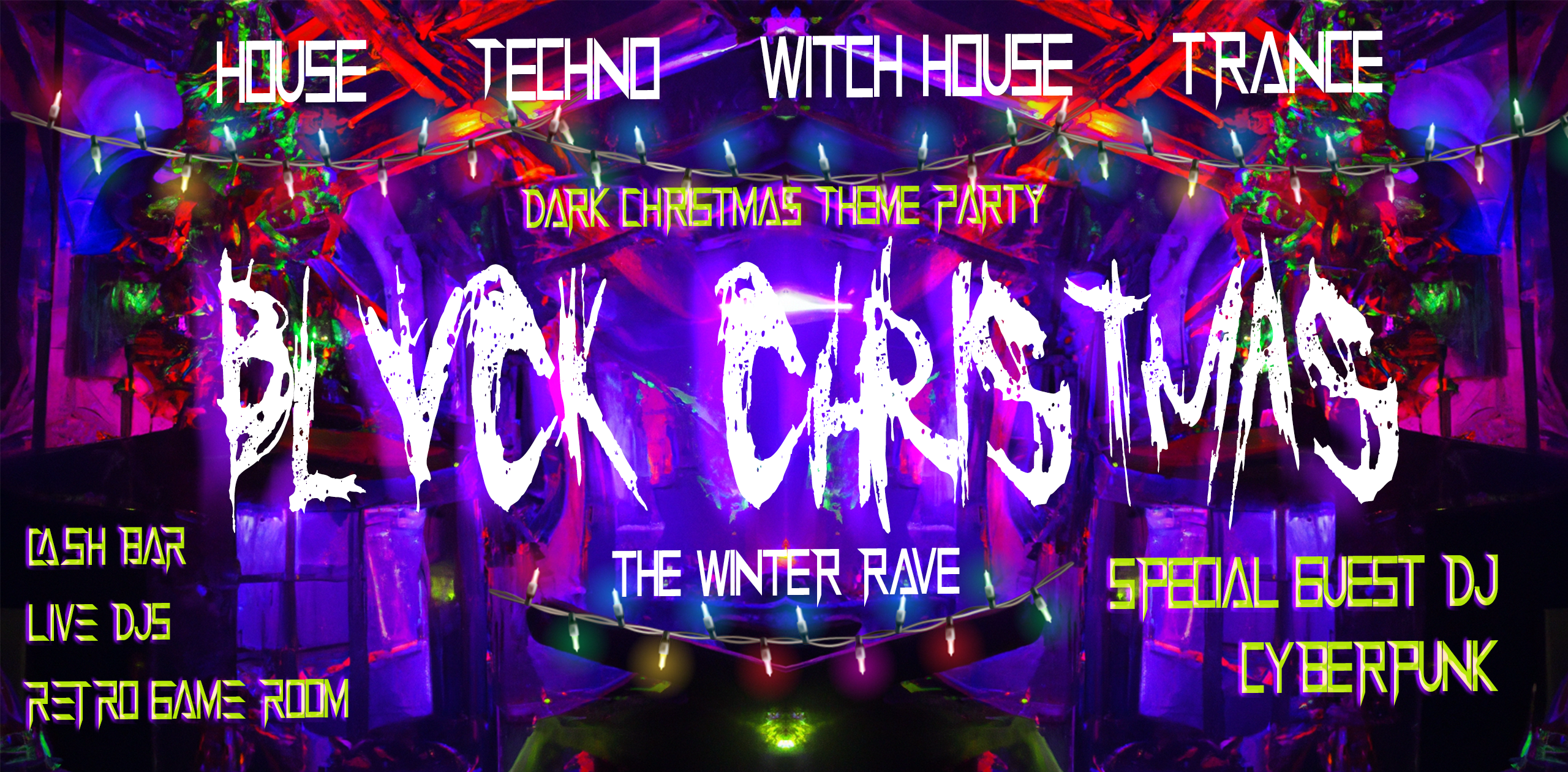 Black Christmas: The Winter Rave at The Lower Level, Boston