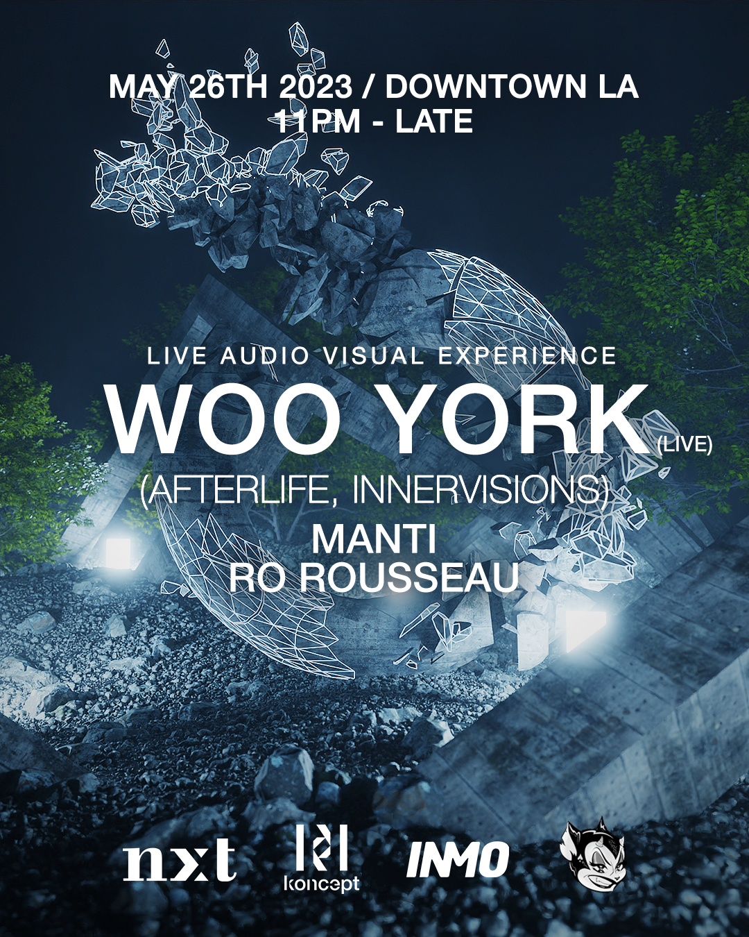 Buy tickets to SET with WOO YORK (Afterlife) in DTLA in los angeles on  January 12, 2024