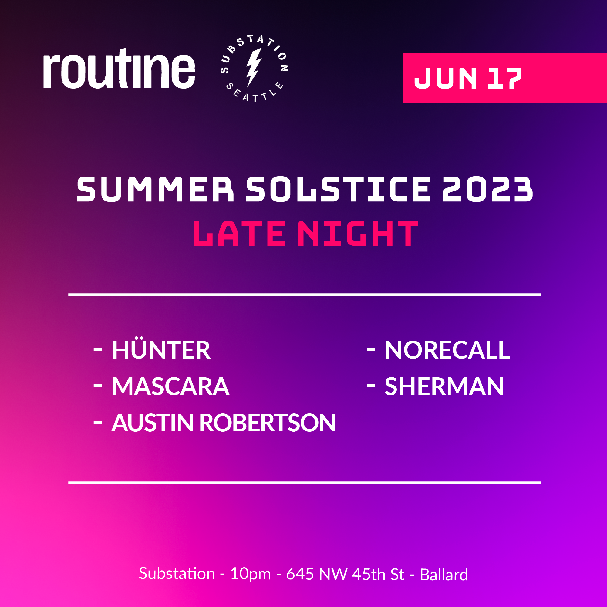 Summer Solstice 2023 Seattle