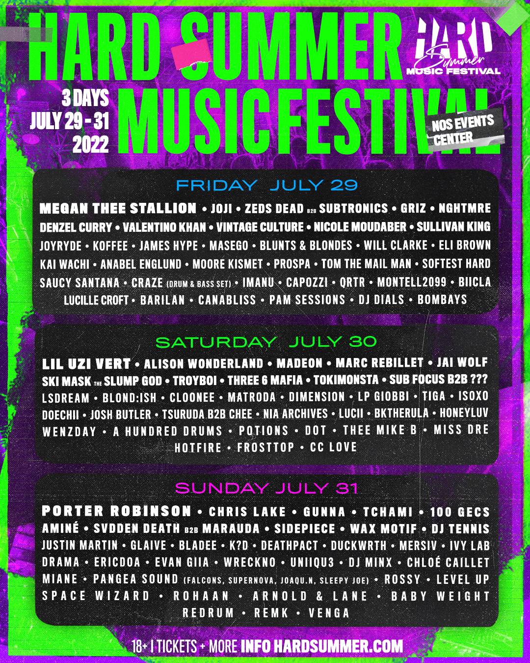 HARD Summer Music Festival at NOS Event Center, Los Angeles