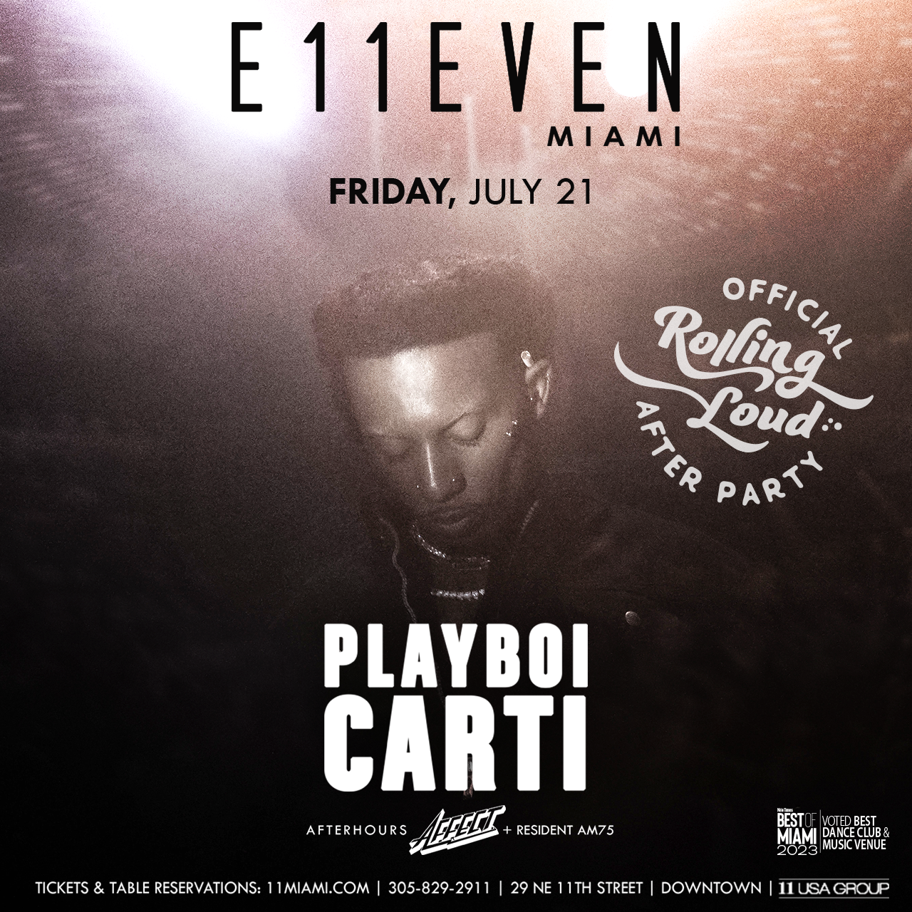 Playboi Carti at E11even - World Red Eye