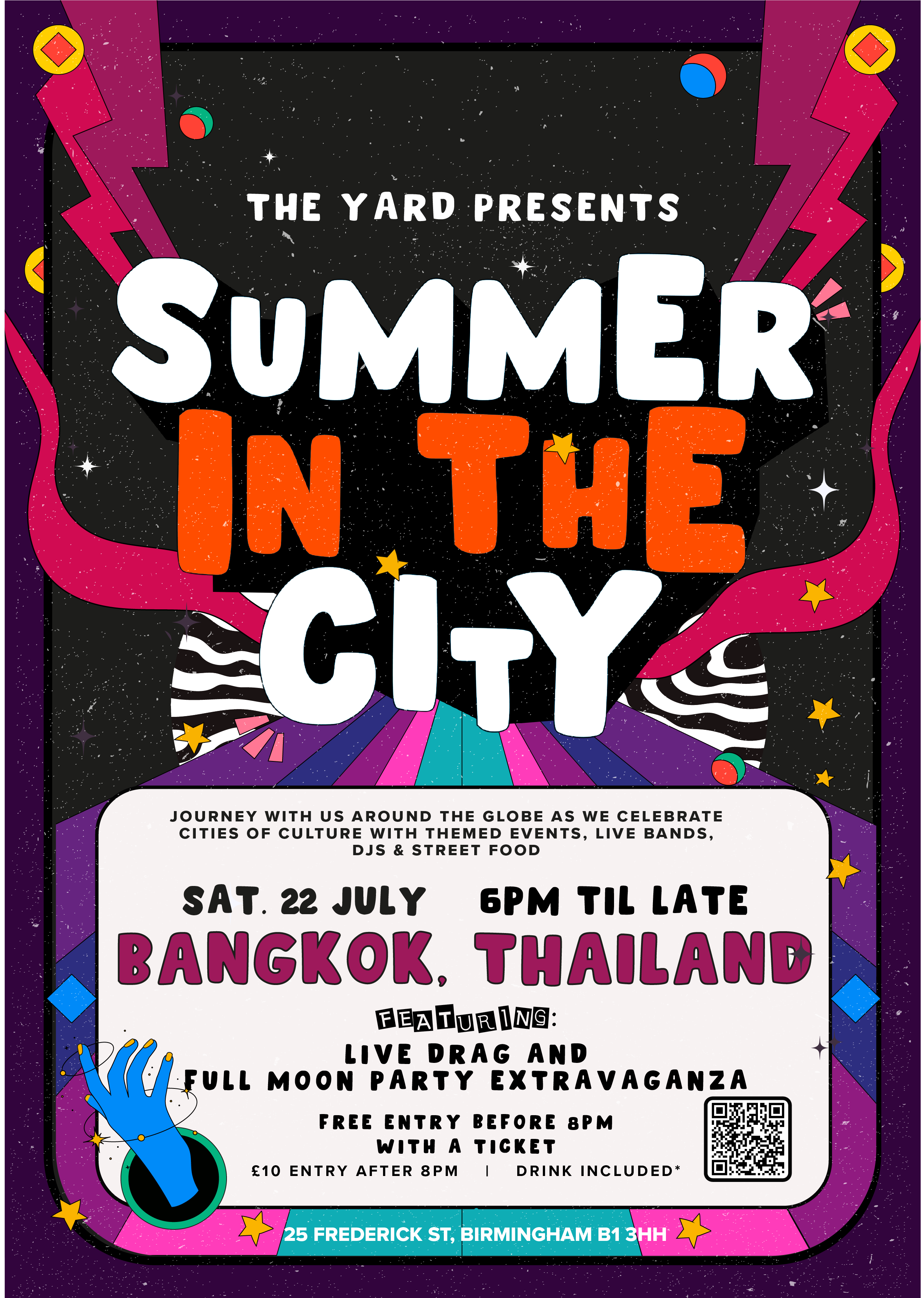 Summer In The City Bangkok at TBA The Button Factory Birmingham