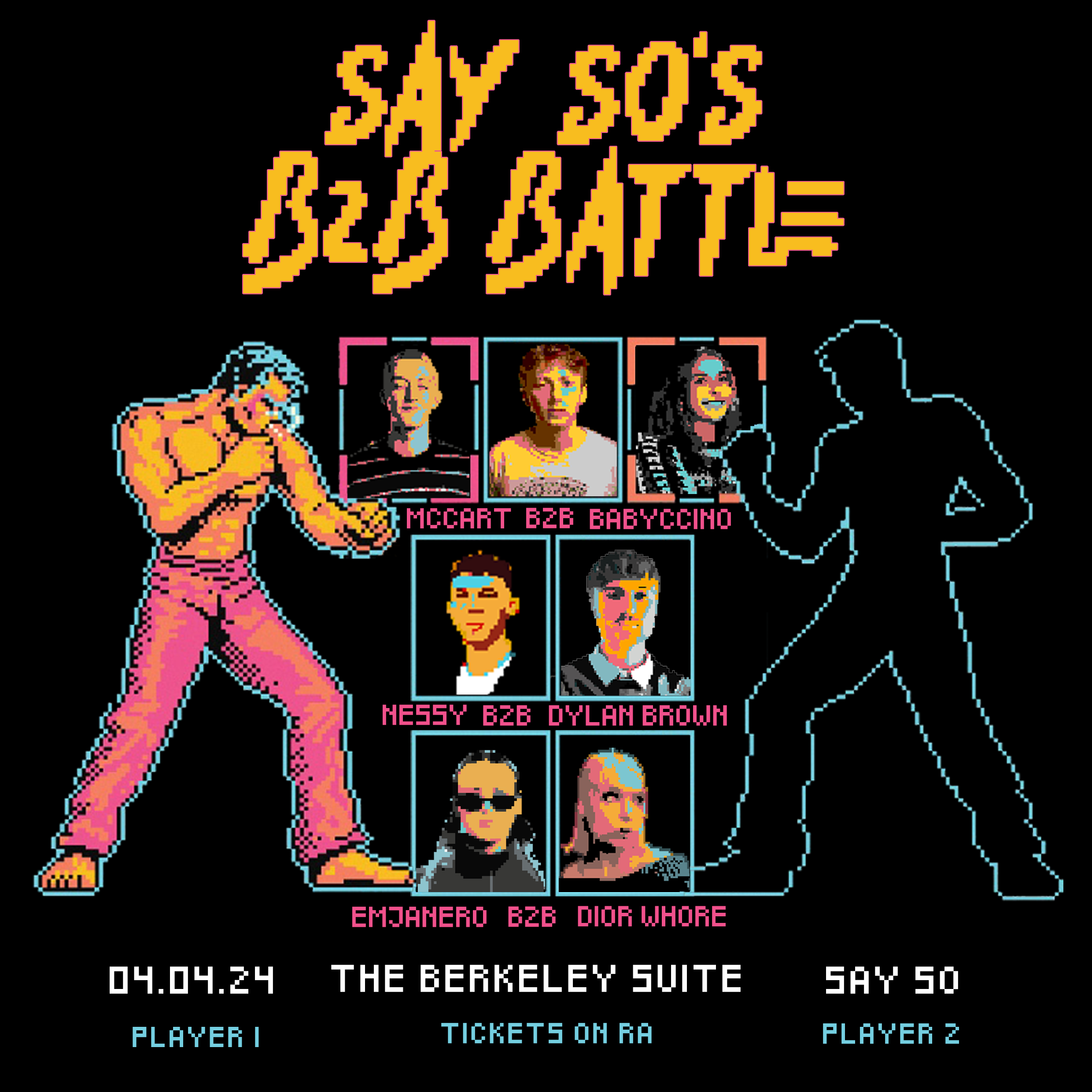 SAY SO: B2B BATTLE CHAPTER 3 at The Berkeley Suite, Glasgow