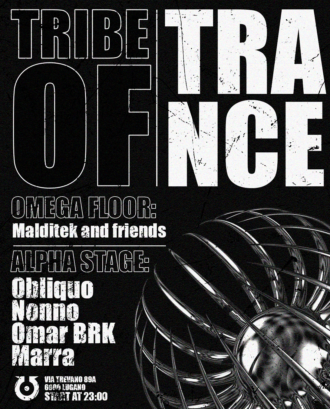 Tribe of Trance at OHM Club Lugano, Switzerland