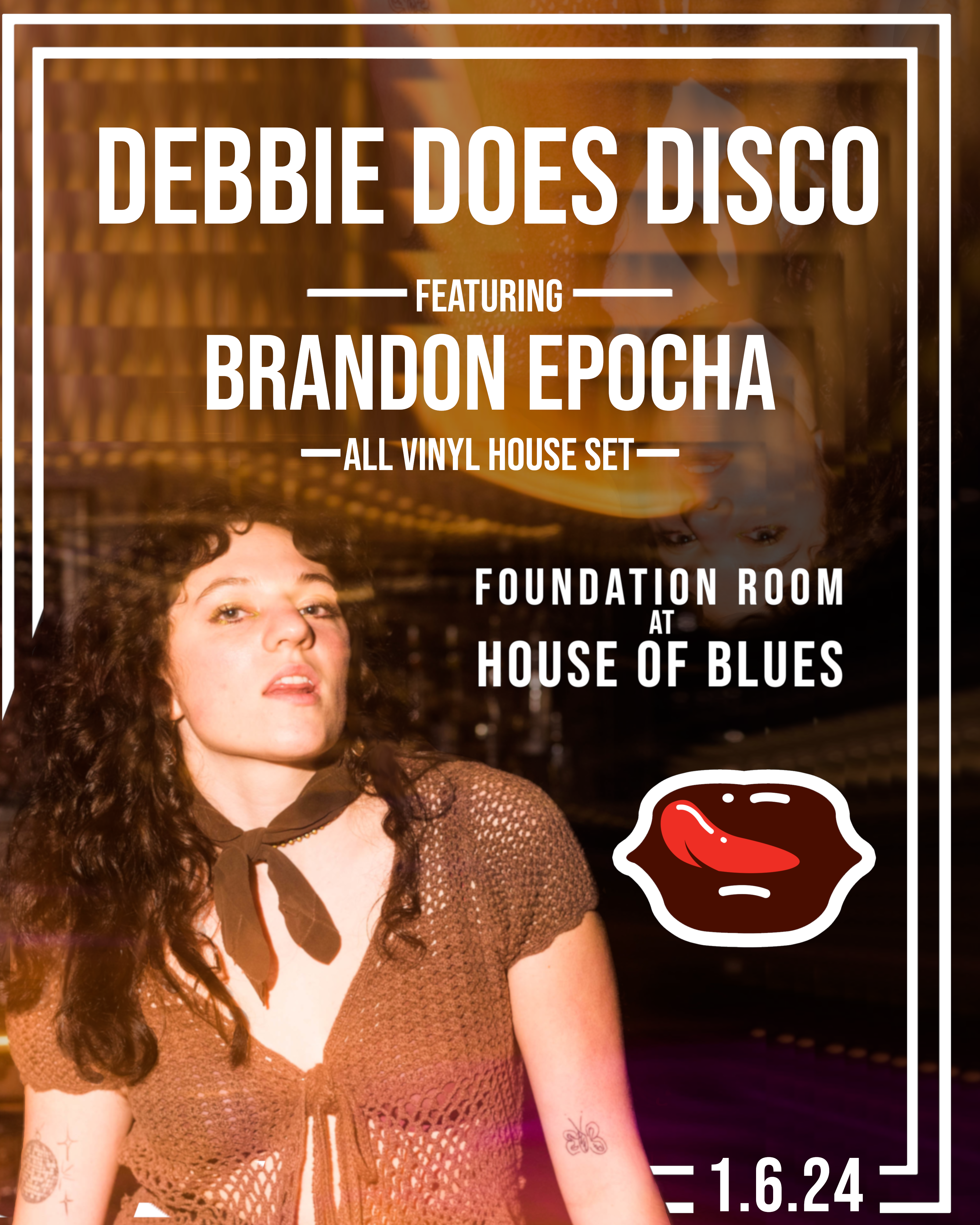 Debbie Does Disco with Brandon Epocha at Foundation Room, Dallas/Fort Worth