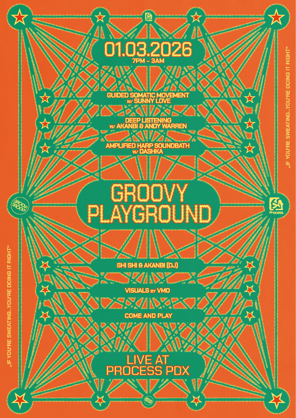 GROOVY GROOVY x Process present: Groovy Playground at Process PDX