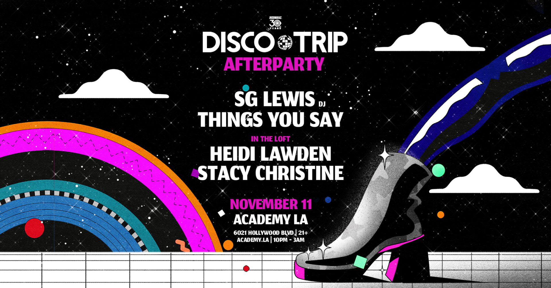 Disco Trip Afterparty at Academy LA, Los Angeles