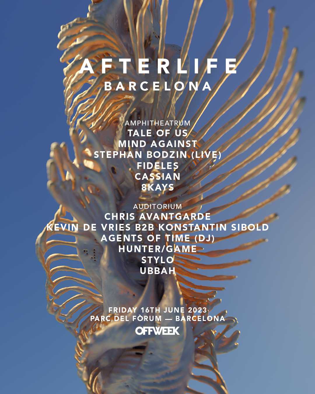 Afterlife stage at OffWeek Festival, Barcelona : r/melodic_tech_house