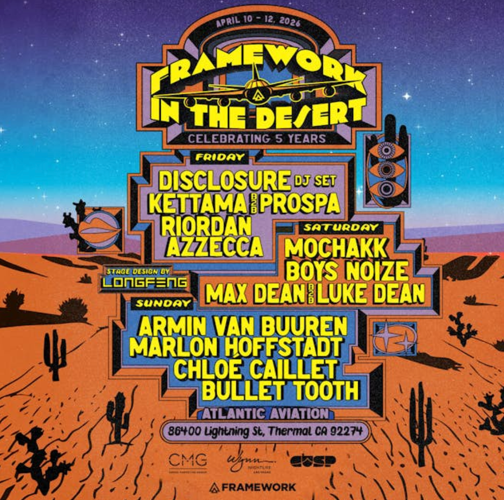 その他 The festival in the desert [Import anglais] Framework in the Desert at TBA - Atlantic Aviation, Palm Springs