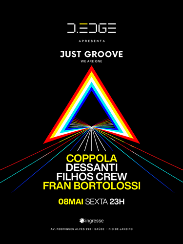 Andrés Untitled EP KDJ 29レコード　デトロイトハウス D-Edge Rio apresenta JUST GROOVE at D-Edge RIO, Rio de Janeiro