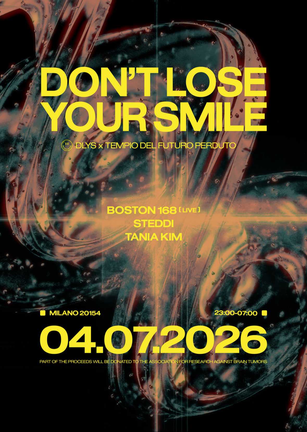DON'T LOSE YOUR SMILE: Boston 168, Steddi, Tania Kim