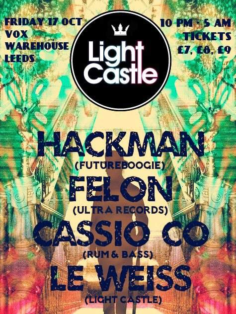 Light Castle #1: Hackman, Felon - Página frontal