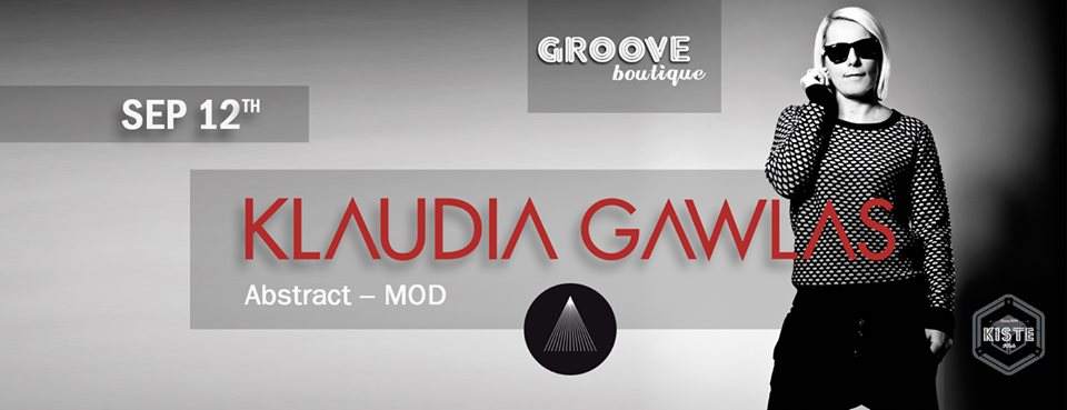 Groove Boutique mit Klaudia Gawlas - フライヤー表