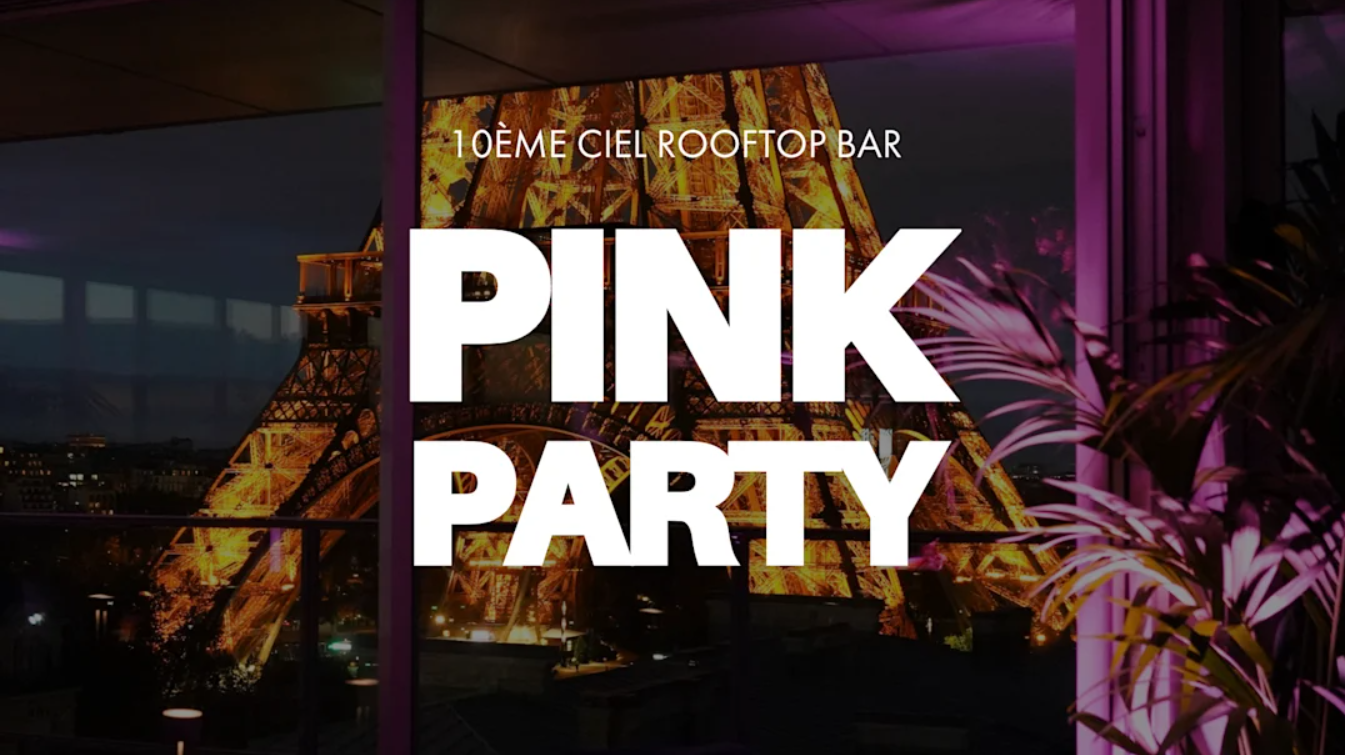 Rooftop Party - Opening Pink Party at Pullman Rooftop, Paris