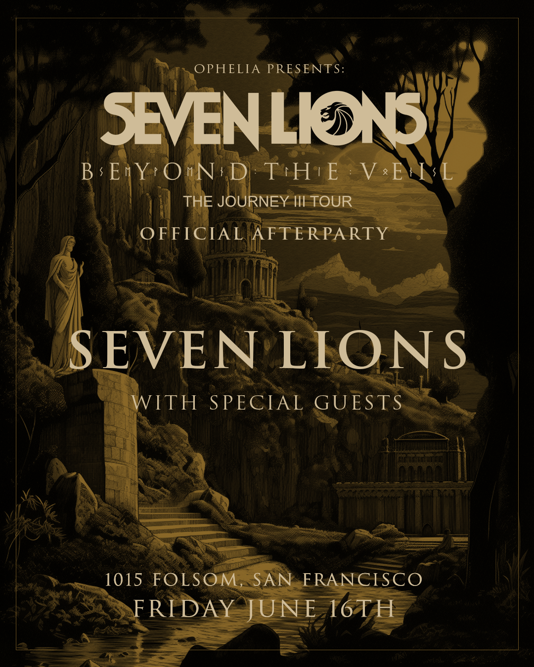 Seven Lions: Beyond the Veil	-The Journey III Tour Official Afterparty with Special Guests - Página frontal
