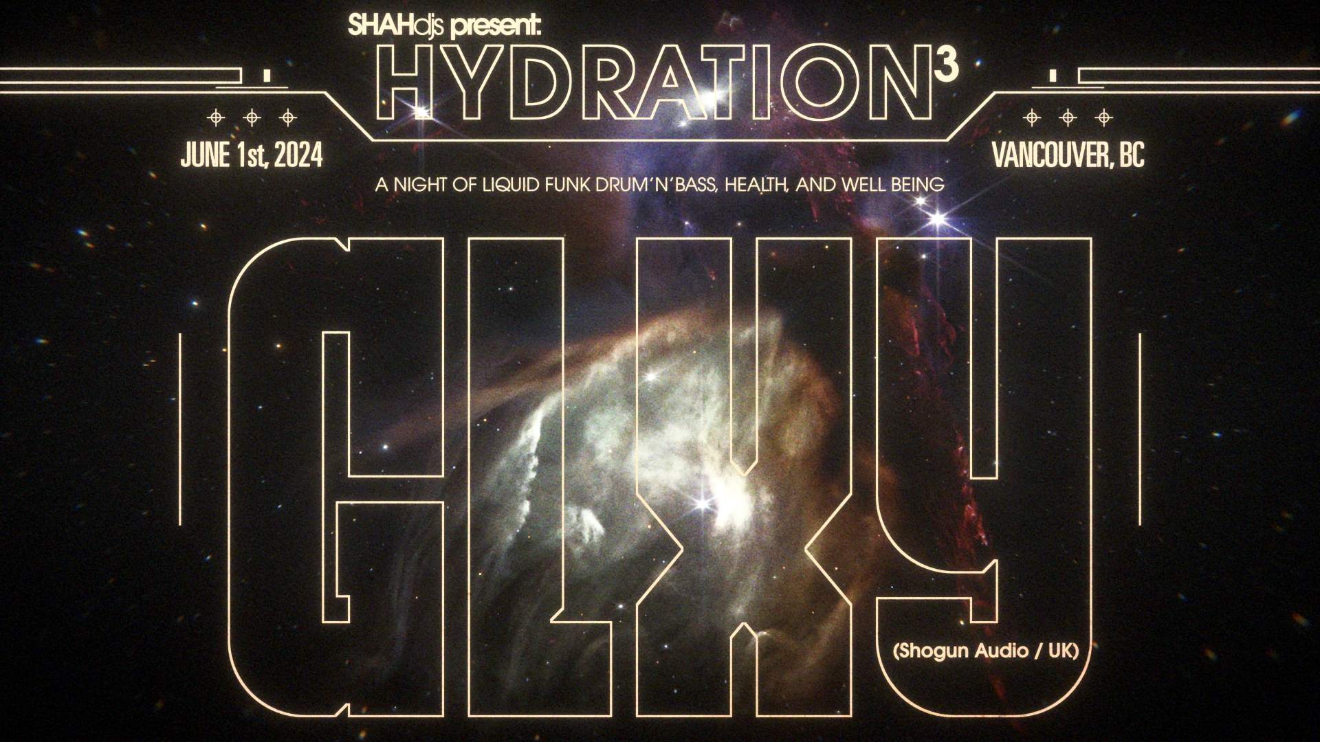 SHAHdjs+Hydration pres GLXY - フライヤー裏