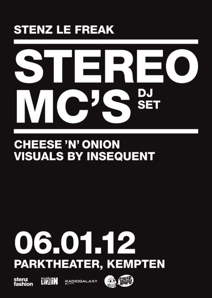 Stenz Le Freak with Stereo Mc's & Cheese-N-Onion - Página frontal