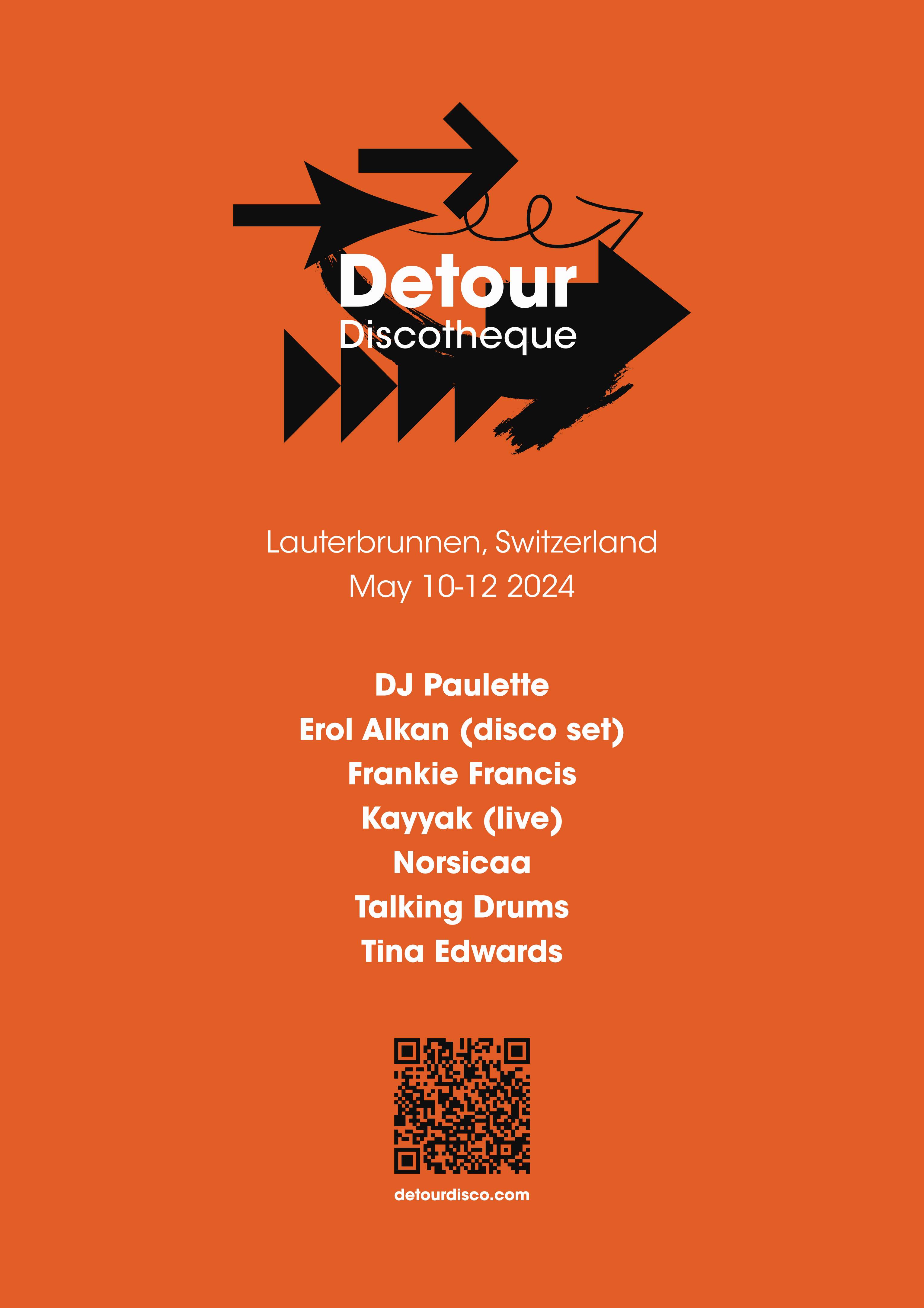Detour Discotheque - Página frontal