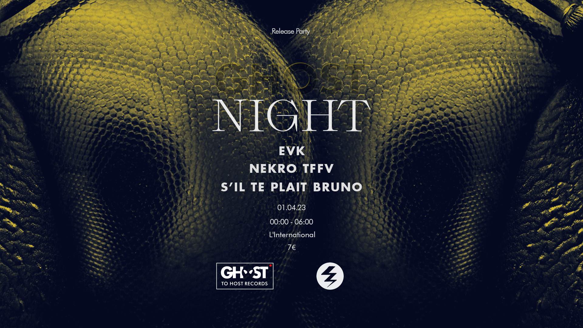 Ghost Night #6 EVK, Nekro TFFV, S'il te plaît Bruno - Página frontal