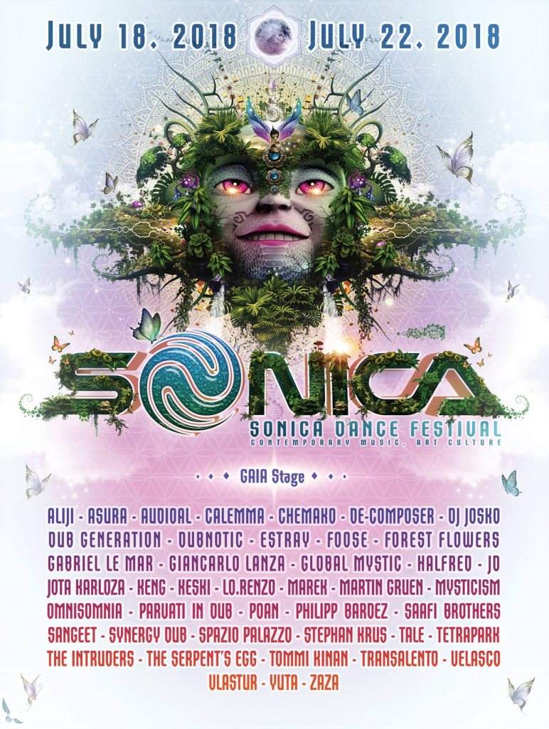 Sonica Dance Festival 2018 - Página frontal