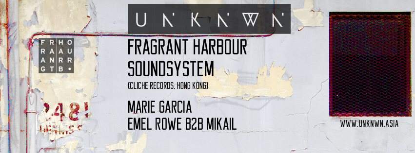 Unknwn.Night with Fragrant Harbour Soundsystem - Página frontal