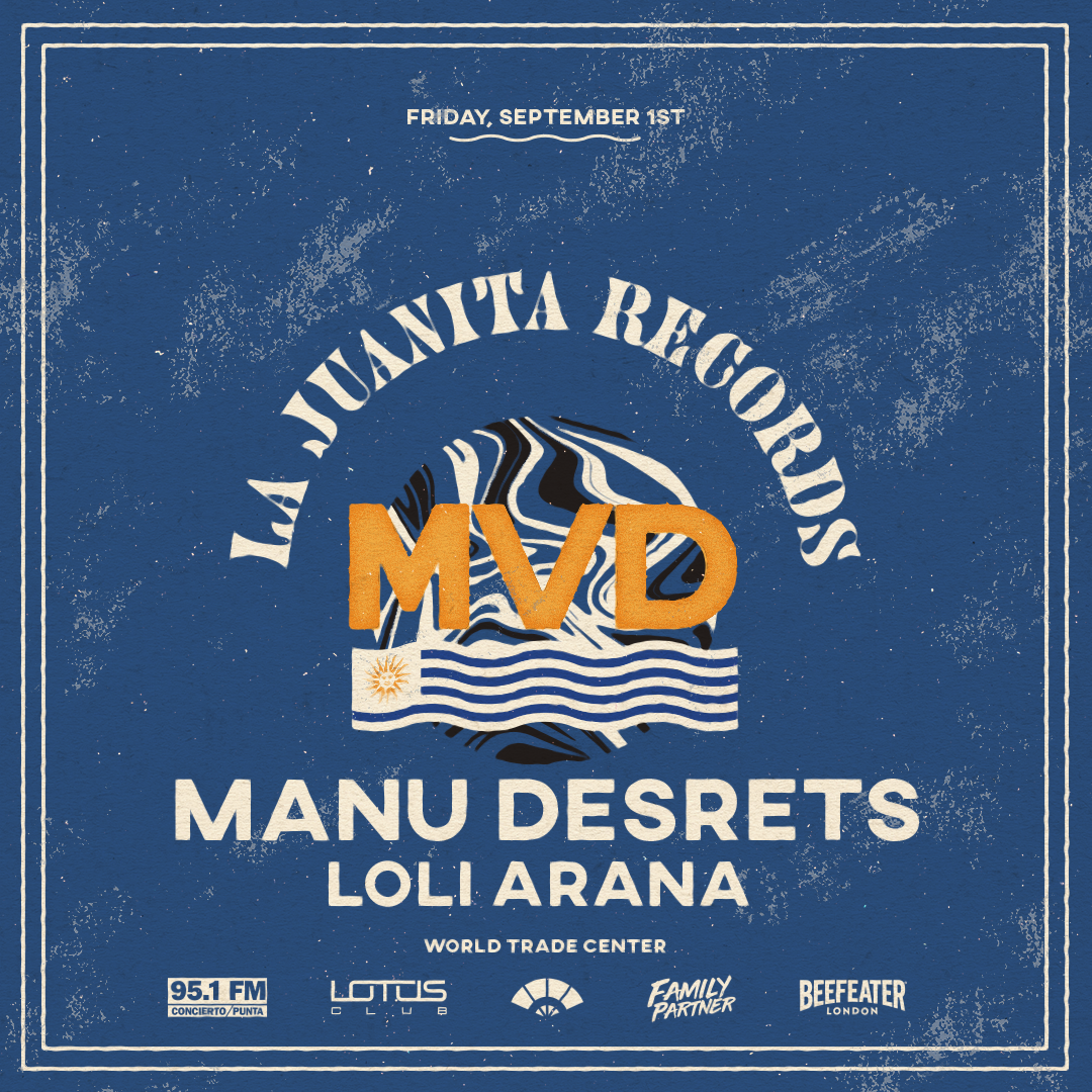 La Juanita Records at Montevideo feat. Manu Desrets - 01/09/2023 - Página frontal