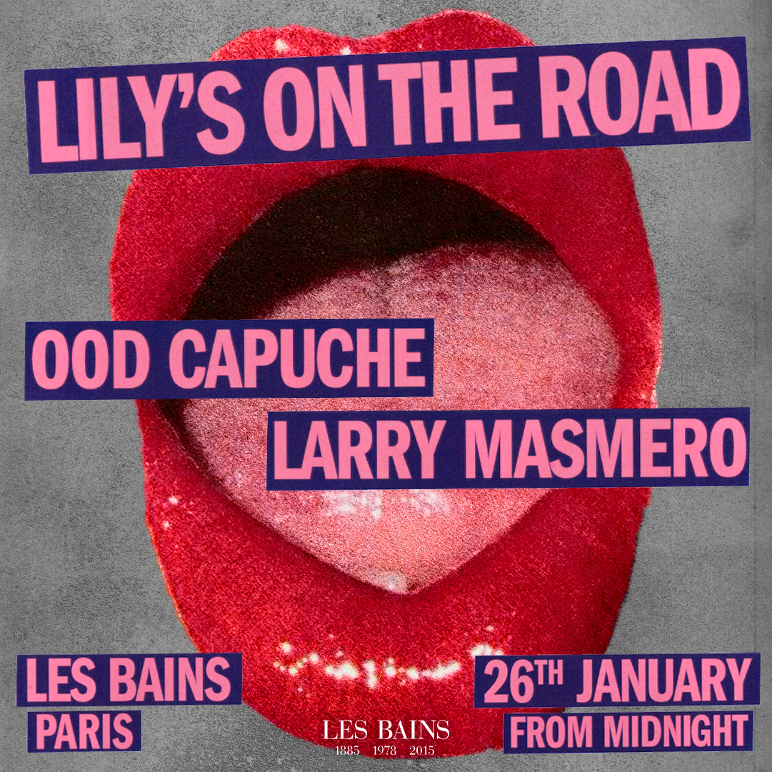 Lily's on the Road - Paris - フライヤー表