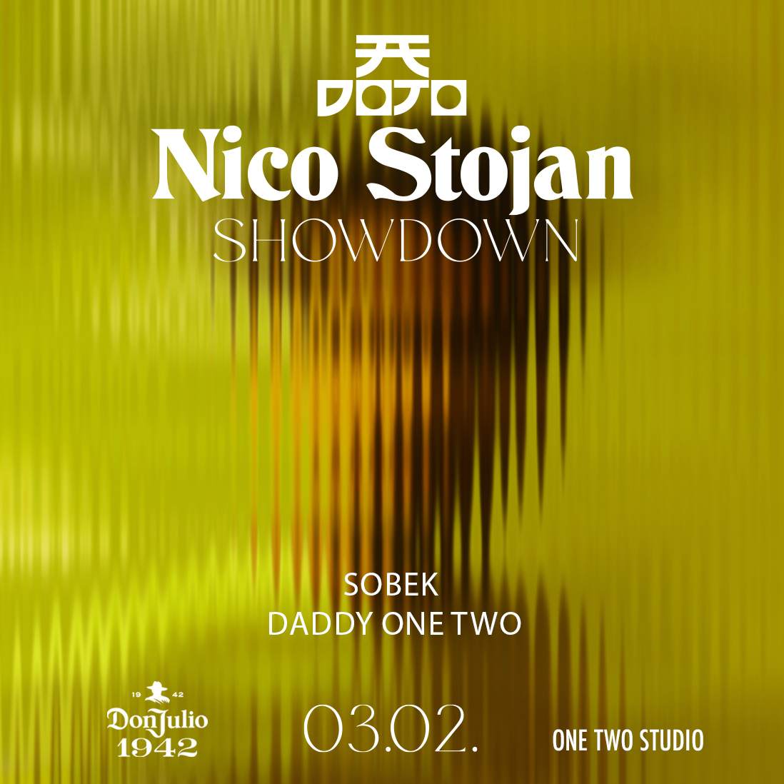 Showdown at DOJO with Nico Stojan - フライヤー表