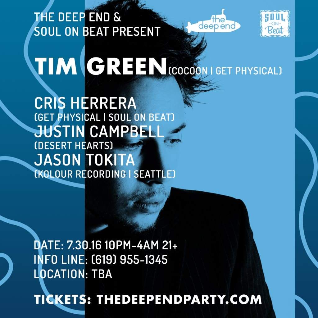 The Deep End & Soul On Beat: Tim Green - Página frontal