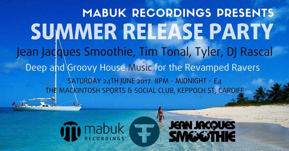 Mabuk Summer Release Party - Página frontal
