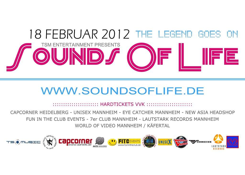 Sounds Of Life 2012 - The Legend Goes On - Página trasera