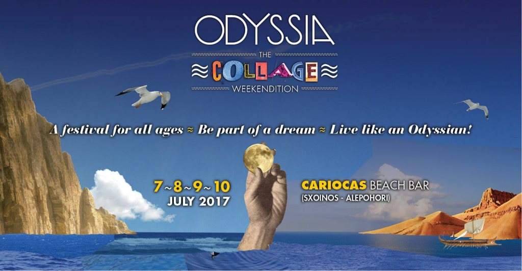 Odyssia Festival - Weekendition Collage 2017 - フライヤー表