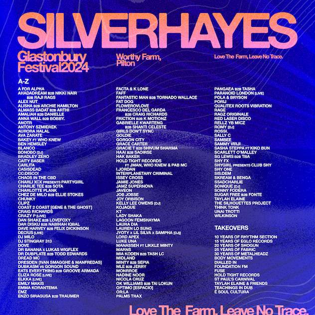 Silver Hayes 2024 - フライヤー表
